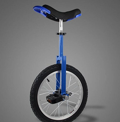 Unicycles : Balance Bicycle Child Adult 18 / 20 / 24 Inch Balance Wheel Bicycle Unicycle, Blue-24in