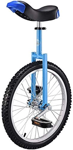 Unicycles : BHDYHM Unicycles for Adults Beginner 16 Inch Wheel Unicycle with Alloy Rim, Blue-16 inches