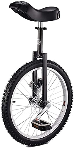 Unicycles : Big Wheel Adult Bikes Unicycle 20" Balance Cycling Unicycles with Ergonomical Design Saddle for Travelling Acrobatics 150Kg Load
