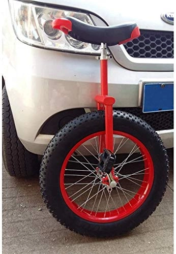 Unicycles : Bike Unicycle Unicycle 20 / 24 Inch Wheel Unicycles For Kids Adults Beginner Teen, Comfy Saddle Unicycle Seat Steel Fork Frame Rubber Mountain Tire For Unisex Cycling Bike Balance Ride Road Sports Outdo