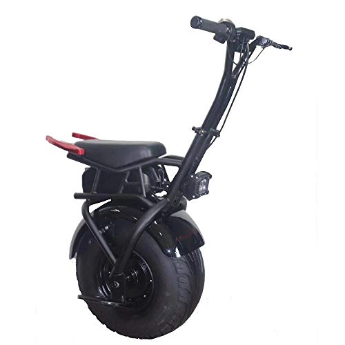 Unicycles : DTTKKUE Adult Ebike 1KW Electric scooter One Wheel Motorcycle Electric Bike Off-road unicycle 100KG MAX Load Weight Fastest speed 48KM