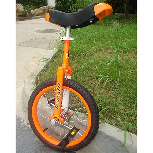 Unicycles : FMOPQ 24 Inch Big UnicyclesKids(Height Form 160-195cm)-Uni Cycle One Wheel Bike for Men Woman Teens Boy Rider Best Birthday Gift (Color : Orange Size : 24 INCH Wheel)