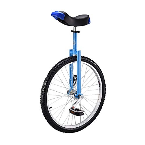 Unicycles : FMOPQ Unicycle Adjustable Bike Skidproof Tire Cycle Balance Use for Beginner Kids Adult Exercise Fun Fitness (Color : Blue)