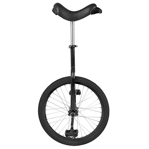 Unicycles : fun Kids Cycle - Black, 20 Inch