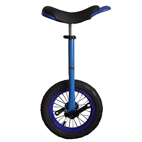 Unicycles : FZYE Mini Unicycle Kid's 12inch, Blue Small Uni-Cycle for Boys / Girls / Beginner, with Ergonomical Design，Height 70cm - 110 cm