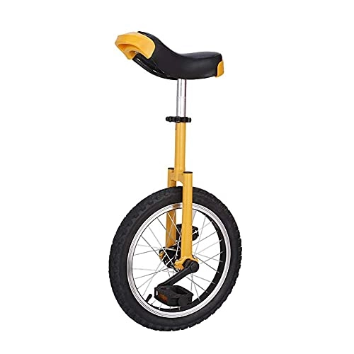 Unicycles : GAXQFEI Unicycles for Adults Kids - Steel Frame, 16Inch / 18Inch / 20 inch One Wheel Balance Bike for Teens Men Woman Boy Rider, Mountain Outdoor, 16In(40.5Cm)