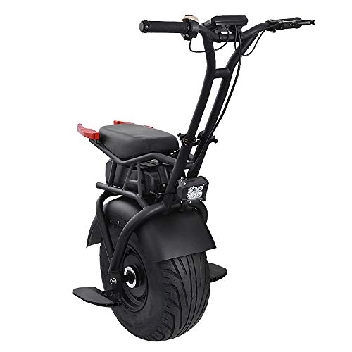Unicycles : GJZhuan Adult Electric Unicycle Ebike 1KW Electric Scooter One Wheel Motorcycle Electric Bike Off-road Unicycle 100KG Load Weight Fastest Speed 20KM