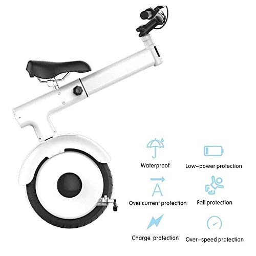 Unicycles : GJZhuan Electric Unicycle Electric Motorcycle Scooter for Adults One Wheel Self Balancing Scooters 800W 60V Foldable Monowheel Electric Unicycle with Seat (Size : 25km)