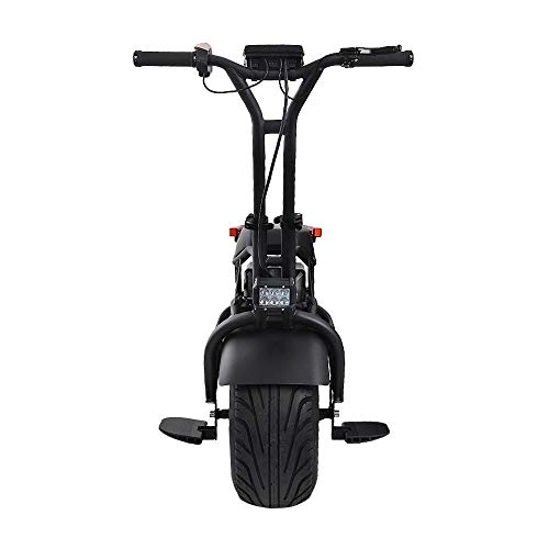 Unicycles : GJZhuan Electric Unicycle Scooter Self Balancing 500W Adult Single-Wheeled Motorcycle with Twin Wheel, with Training Wheel