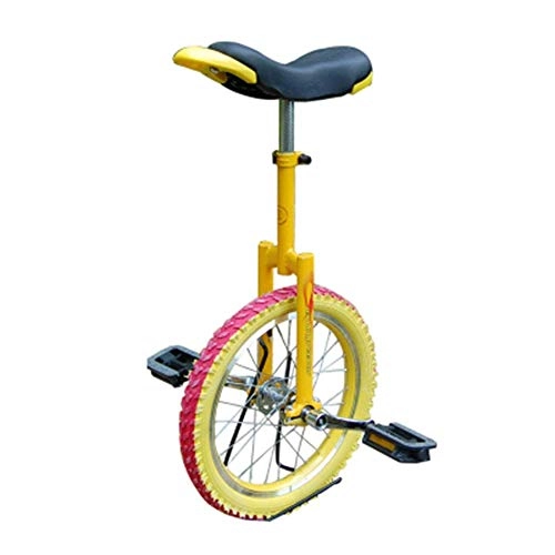Unicycles : GOHHK 18 Incheskid's / Adult's Trainer Unicycle, Balance Bikes Wheelbarrow, Rubber Tires Anti-Sliding Anti-Wear Pressure Anti-Drop Anti-Collision