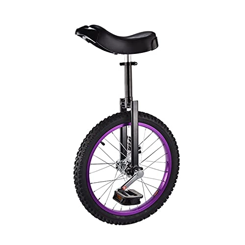 Unicycles : Height Adjustable Unicycle, Balance Cycling With Soft and Comfortable Ergonomic Cushion, High Quiet Bearing, Non-slip and Fall Resistant Adult's Trainer Unicycle, for Children, Adults, Etc