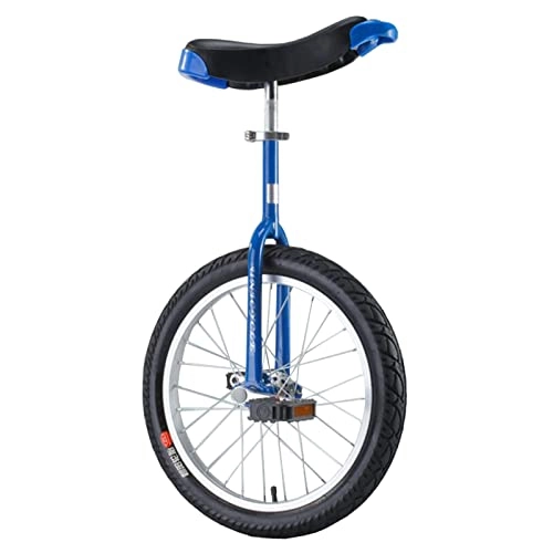 Unicycles : HWBB 24 Inch Wheel Unicycle for Beginners Adults One Wheel, Unicycles Cycling Bike with Skidproof Mountain Tire, Outdoor Sports Balance Fitness (Color : Blue)