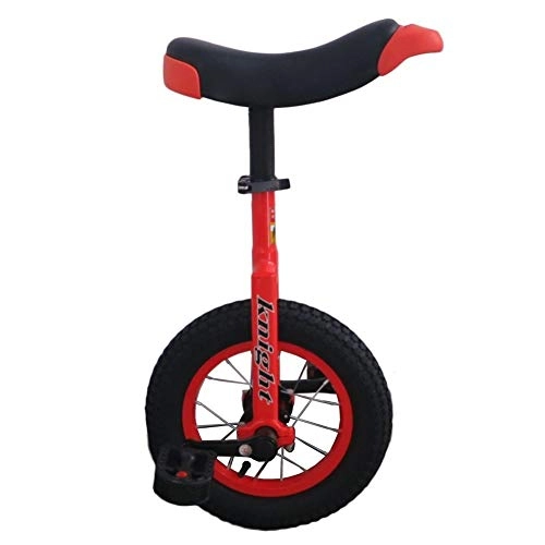 Unicycles : HWF Small 12" Unicycle for 5 Year Old Smaller Children / Kids / Boys / Girls, Perfect Starter Beginner Uni-Cycle, 4 Colors Optional (Color : Red, Size : 12 Inch Wheel)