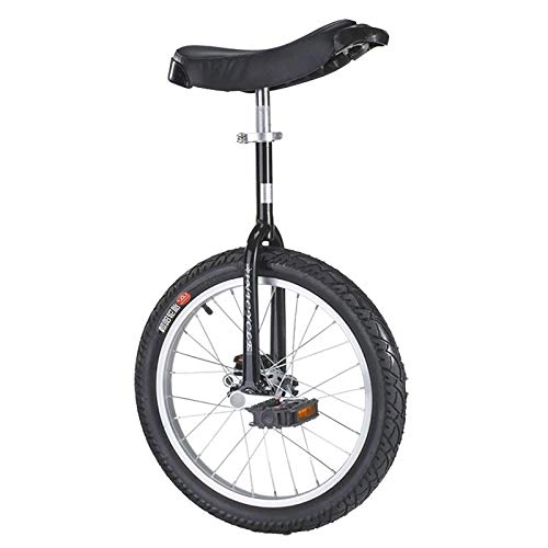 Unicycles : HWLL 20 / 24 Inch for Adults Skidproof Butyl Mountain Tire Balance Cycling Exercise Bike, 16 / 18 Inch Wheel Kid's Unicycle (Size : 24")