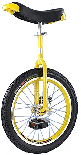Unicycles : JINCAN 16 / 18 / 20 / 24 inch wheeled unicycle is suitable for beginners, outdoor sports mountain bike fitness exercise with easy-adjustable seat, unicycle riding bicycle with comfortable release saddle