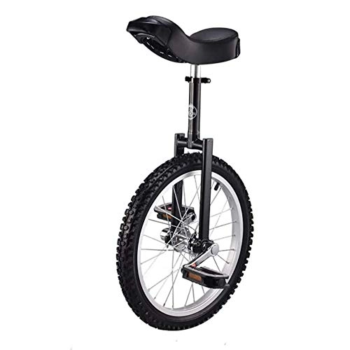 Unicycles : L.BAN Unicycle, 16" 18" 20" Wheel Trainer 2.125" Adjustable Skidproof Tire Balance Cycling Use For Beginner Kids Adult Exercise Fun Bike Cycle Fitness