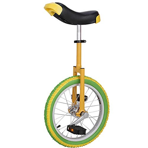 Unicycles : LFFME 18 / 20 Inch Unicycles for Adults Kids - Uni Cycle, One Wheel Bike for Adults Kids Men, Skidproof Tire Cycle Balance Exercise Fun Fitness, Load 150Kg / 330Lbs, 18