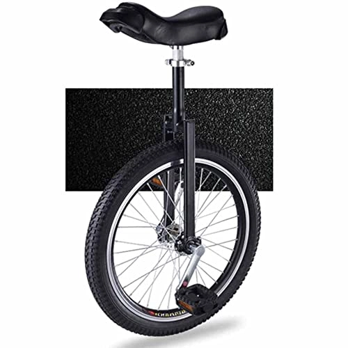 Unicycles : LJHBC Unicycle for Kids / Teenager Height Adjustable 18" Wheel Leakproof Butyl Tire Wheel Cycling Outdoor Sports(Color:black)