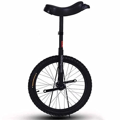 Unicycles : LJHBC Wheel Trainer Unicycle 24 Inch One Wheel Bike for Kids Men Woman Teens Boy Rider, Best Birthday Gift (Color:Black)