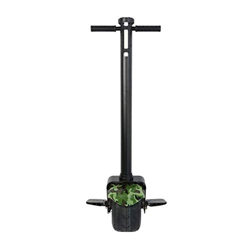Unicycles : LNDDP Electric Monocycle, 10" 800W with APP Function, Unicycle Scooter, Life 20km, Electric Scooter, with Handle, Unisex Adult Unicycle, Green