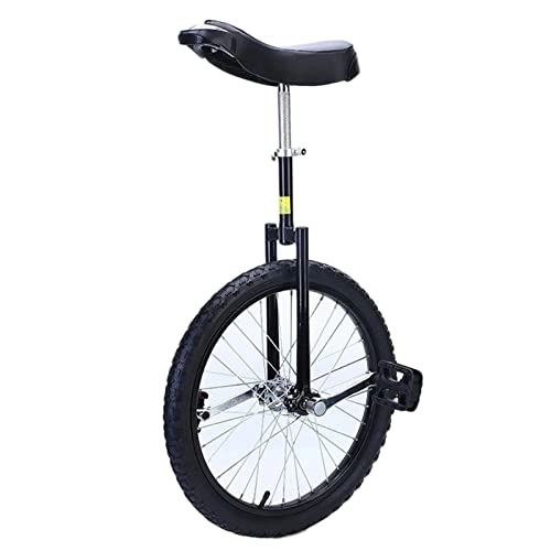 Unicycles : LoJax Kid's / Adult's Trainer Unicycle 18" inch Unicycle for Kids Boys Girls 10-15 Years Old, Starter Beginner Uni-Cycle, Outdoor Sports Fitness Balance Exercise Cycling, Best Birthday Gift (Black 18")