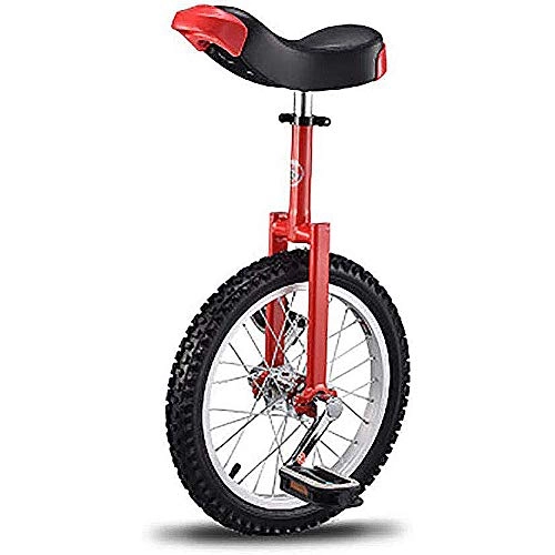 Unicycles : LPsweet Trainer Unicycle, Pedals Contoured Ergonomic Saddle, Ire Balance Cycling Exercise Bike Bicycle Outdoor Sports Fitness Exercise, 18inch