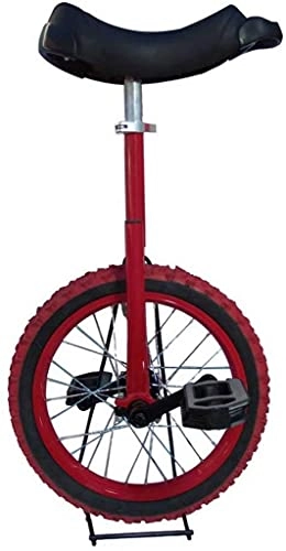 Unicycles : MLL Balance Bike, Unicycle, Kids Beginners Acrobatics Bike Fitness Competition Balance Cycling Exercise Height Adjustable Seat Skidproof Tire, with Stand, Gift
