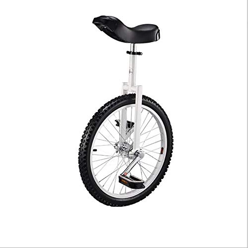 Unicycles : MMRLY Unicycle Adjustable Bike 16" 18" 20" for Adult Kids Balance Bike Use for Beginner Kids Adult Exercise Fun Fitness, 20 inch