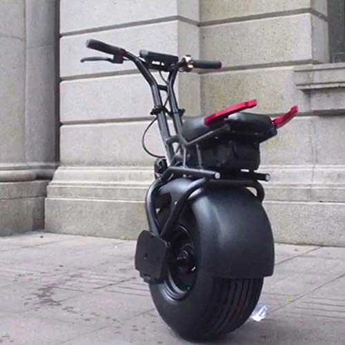 Unicycles : Motorized smart balance Scooter 1KW Electric Unicycle Wheelbarrow Electric Unicycle Handrail Rod Off-road Section Hot Wheels Mars Self-balancing Car Body Car Adult 2020