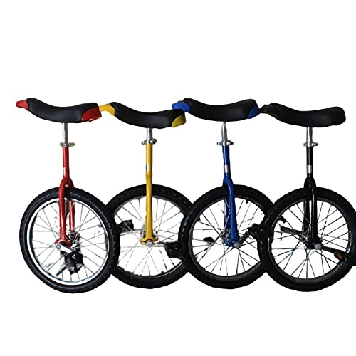 Unicycles : Multi-Size Unicycle For Adults Beginners Skid Proof Butyl Mountain Tire Balance Cycling Exercise (Color : Yellow, Size : 14Inch) Durable