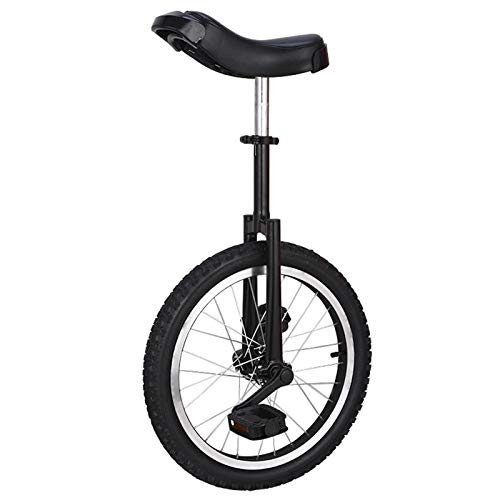 Unicycles : MXSXN 16" / 18" / 20" Adult Trainer Unicycle, Big Wheel Unicycle for Unisex Adult / Big Kids / Mom / Dad / Tall People Height From 125-175Cm Load 150Kg, 16in