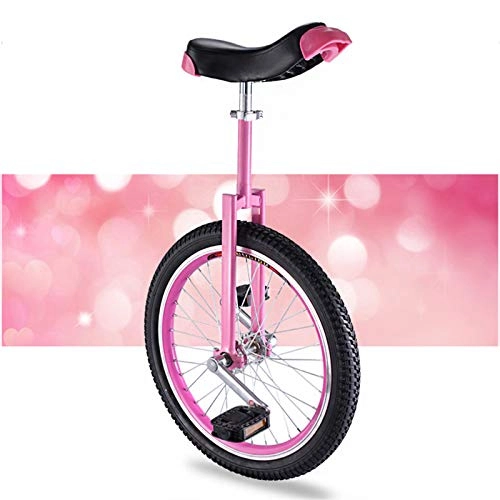 Unicycles : MXSXN 16" 18" 20" Adult Trainer Unicycle, Big Wheel Unicycle for Unisex Adult / Big Kids / Mom / Dad / Tall People Height From 125-175Cm, Load 150Kg, 18in