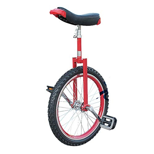 Unicycles : MXSXN 16" / 18" Wheel Kid's Unicycle for 7 / 8 / 9 / 10 / 12 Years Old Child / Boys / Girls, Large 20" / 24" Adult's Unicycle for Female / Male / Teens / Big Kids, 18in