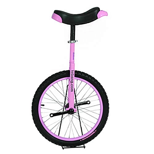 Unicycles : MXSXN 16 Inch Freestyle Unicycle Unicycle Balance Bike, Suitable for Children And Adults, Height Adjustable, Best Birthday, 4 Colors, A