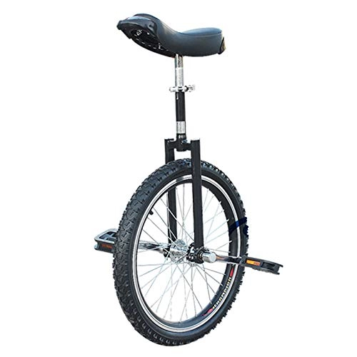 Unicycles : MXSXN Mom / Dad / Adult Balance Unicycle 20 / 24 Inch, Black, 16 / 18 Inch Wheel Kid's Unicycle for 9-15 Year Old Child / Boys / Girls, Best Birthday Gift, 16in
