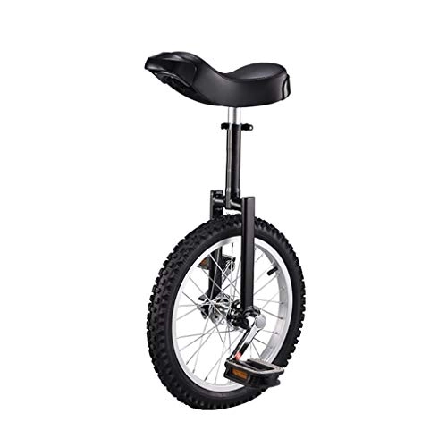 Unicycles : OFFA Unicycle For Adults Kids Beginner Unicycles 16 18 Inch Wheel, HighStrength Manganese Steel Fork, Adjustable Seat, Skidproof Butyl Mountain Tire Balance Cycling Exercise Bike Bicycle