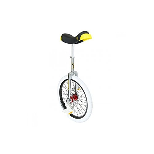 Unicycles : Qu-Ax Profi ISIS Unicycle white / silver 2017 unicycles for adults