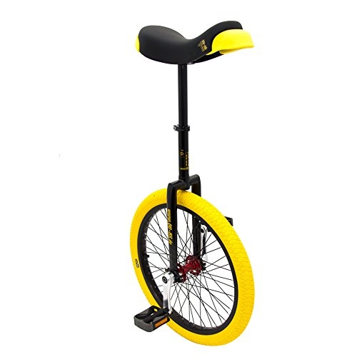 Unicycles : Qu-Ax Unicycles Kid's Qu-Ax CP Professional Freestyle Unicycle-Black, 20-Inch