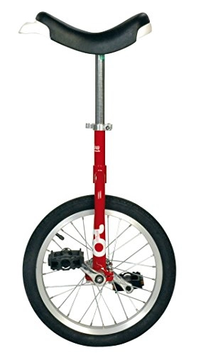 Unicycles : QU-AX Unisex - Adult OnlyOne Unicycle, Red, One Size