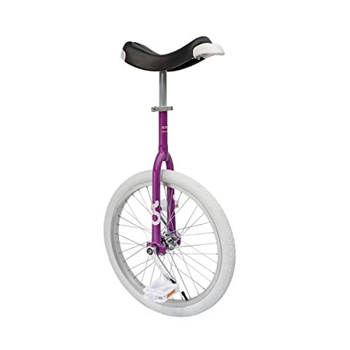 Unicycles : QU-AX Unisex Adult's OnlyOne Unicycle, White, standard size