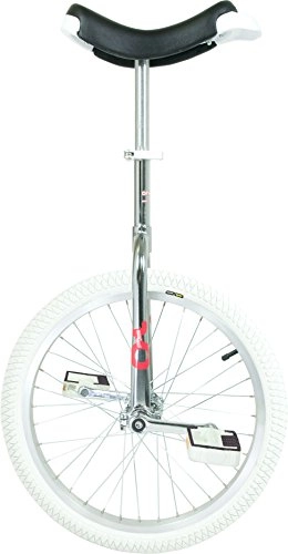 Unicycles : QU-AX Unisex – Adult Unicycle 3095031600 Unicycle, White, One Size