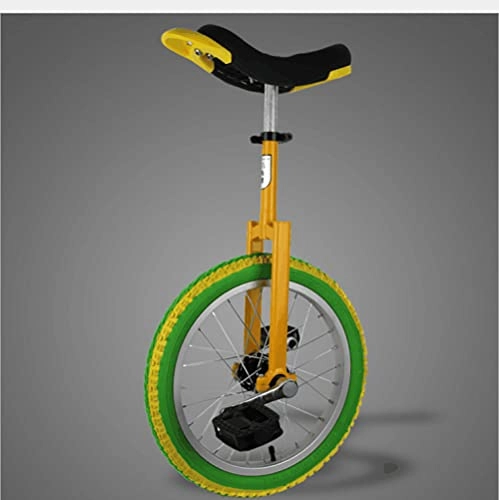 Unicycles : QYC Unicycle, Adult Trainer, Balance Exercise, Cycling, Exercise Bike, Height Adjustable, Skidproof, Suitable for People Over 1.75 Metres, for Beginner To Intermediate Riders, 24 Inch