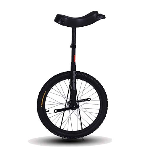 Unicycles : seveni Classic Black Unicycle for Beginner to Intermediate Riders, 24 Inch 20 Inch 18 Inch 16 Inch Wheel Unicycle for Kids / Adult (Color, Black, Size, 20 Inch Wheel), Black, 16 Inch Wheel
