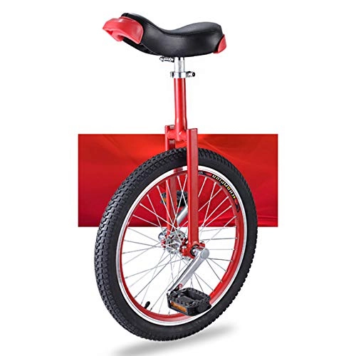 Unicycles : SJSF L 16" 18" Wheel Kid's Unicycle for 9-15 Year Old Child / Boys / Girls, Large 20" 24" Adult's Unicycle for Men / Women / Big Kids, Best Birthday Gift, 20in