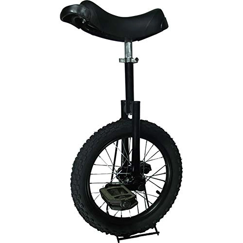 Unicycles : SSZY Unicycle Unisex Big Kids 20" Unicycles, Gift to Child Trainer Beginner, 13 / 14 / 15 / 18 Years Old Balance Cycling, Exercise Bike Bicycle, Mountain Wheel (Color : Black)