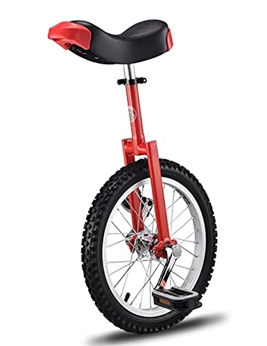 Unicycles : TOOSD Unisex Unicycle Children 16" / 18" Inch Height Adjustable Seat Post Balance Cycling Exercise Bike Unicycle Outdoor, C, 16 inches