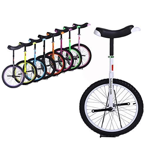 Unicycles : Unicycle 16" / 18" / 20" / 24" Kid'S / Adult'S Trainer Unicycle, Height Adjustable Skidproof Mountain Tire Balance Cycling Exercise Bike Bicycle (Size : 16Inch)