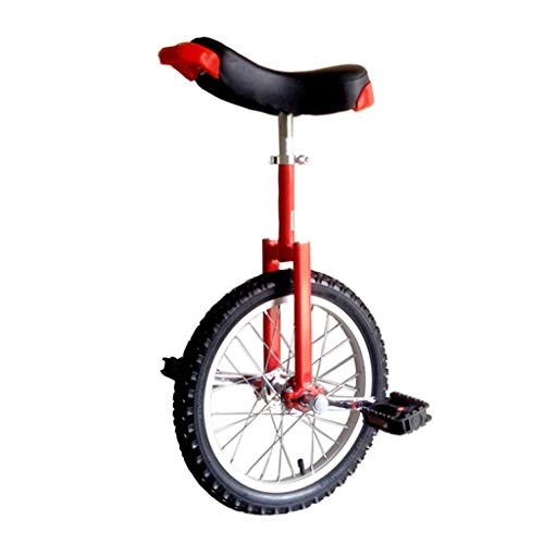 Unicycles : Unicycle 20 24 Inch Wheel Adults Kids Balance Bike, Unicycles Thick Aluminum Alloy Wheels, Bicycle Seat Height Can Be Adjusted Freely, Skidproof Butyl Mountain Tire Cycling Outdoor Sports Fitness