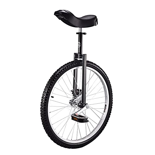 Unicycles : Unicycle Adult 24 Inch, High-Strength Manganese Steel Fork, Adjustable Seat, One Wheel Bike for Adults Kids Men Teens Boy Rider, Mountain Outdoor