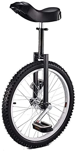 Unicycles : Unicycle for Adult Kids 20 / 24 Inch Wheel Unicycle, Unicycles For Adults Kids Beginner Teen Girls Boys Balance Bike, High-Strength Manganese Steel Fork, Aluminum Alloy Buckle, Non-Slip Tires, Seat Adjustab